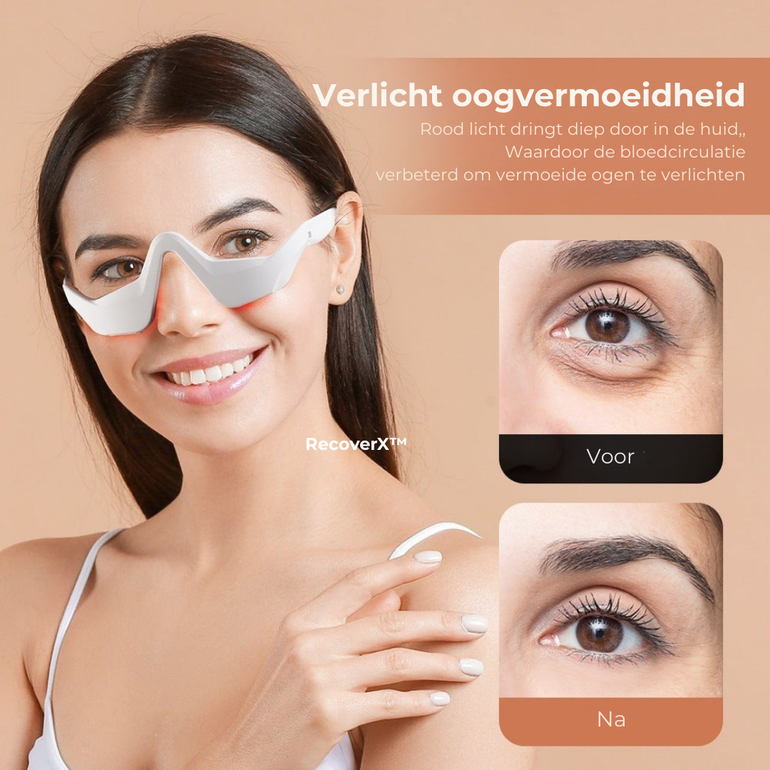RecoverX™ OogSpa Bril - Tegen Rimpels, Wallen en Vermoeide Ogen