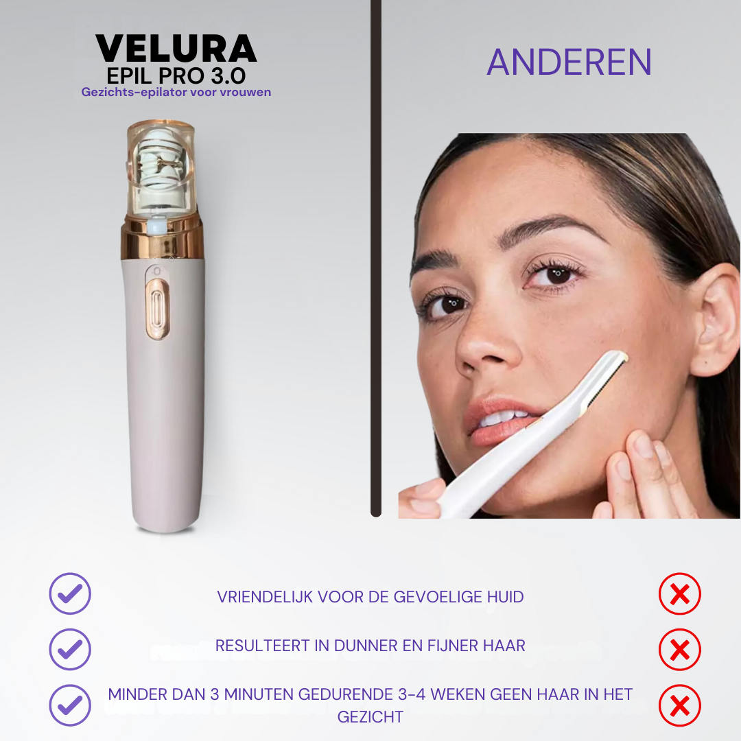 Velura – Depiladora para mujer – ¡40 % de descuento por tiempo limitado!
