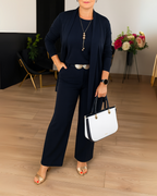 Sofía | Elegante y versátil conjunto de tres piezas para mujer