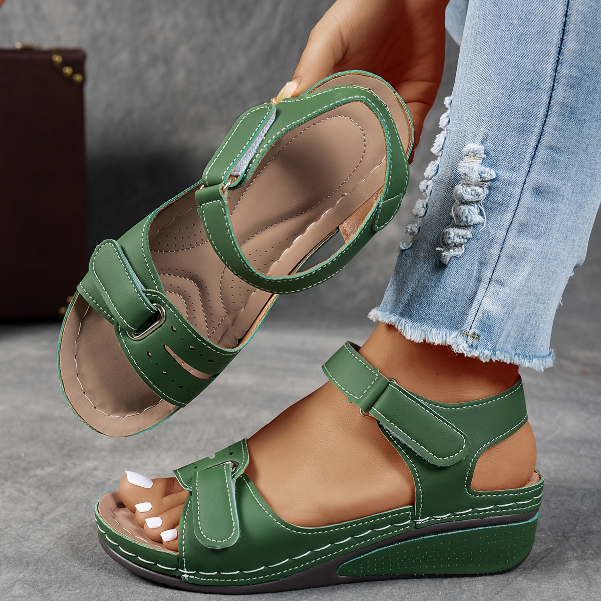 Laura | Sandalias Elegantes para Pies Sensibles