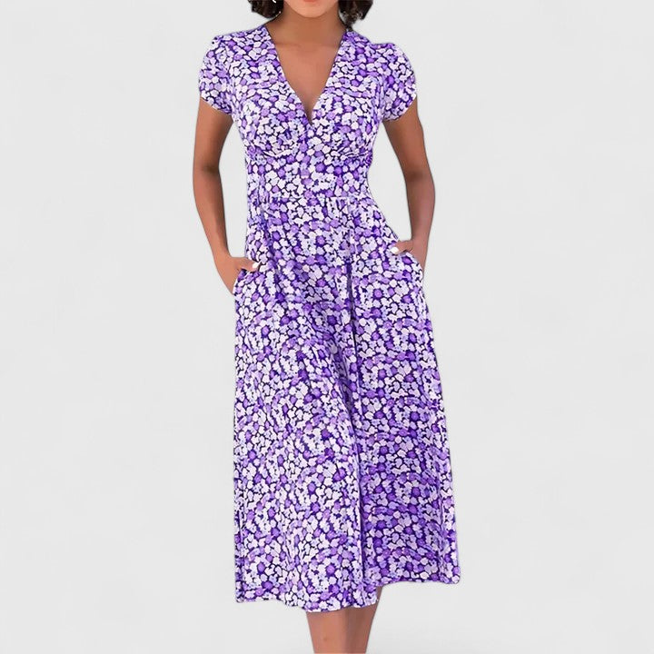 Roseanna | Cómodo vestido midi