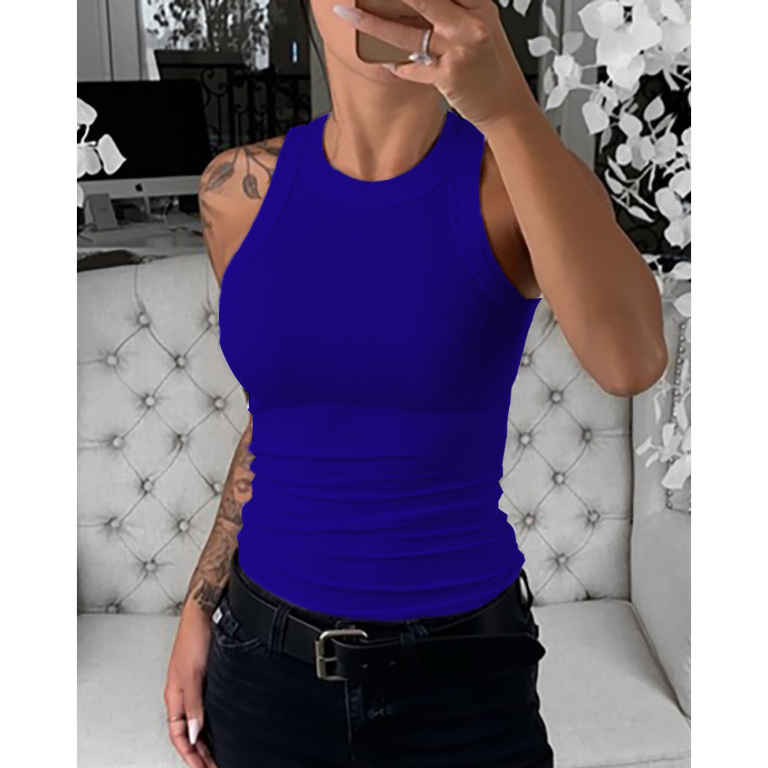 SLOANIE™ | Jersey informal sin mangas para diario