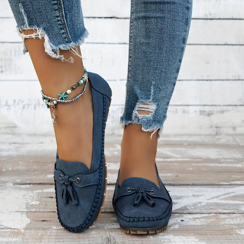 Comodidad Costera – Mocasines sin Cordones