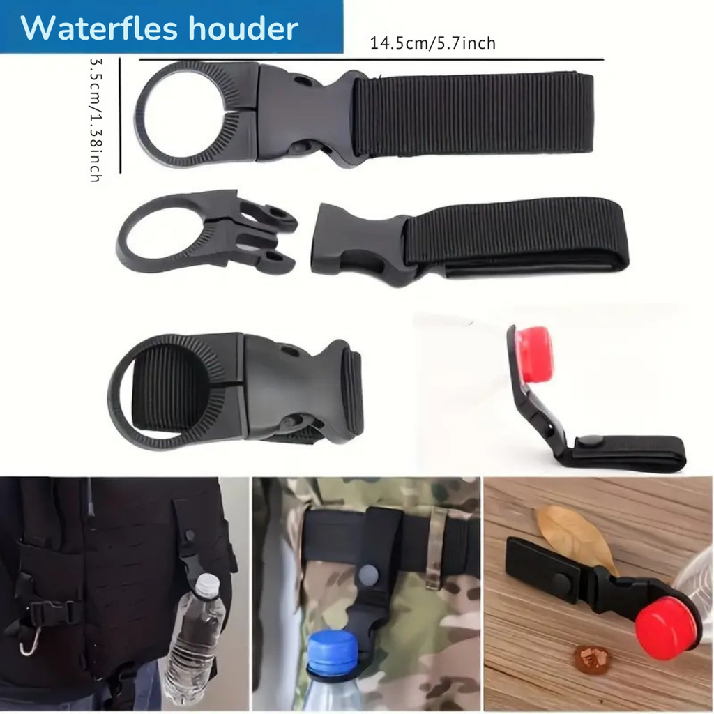 SafeForce Kit de Emergencia | Kit Táctico de Supervivencia con Primeros Auxilios, Herramientas y Bolsa