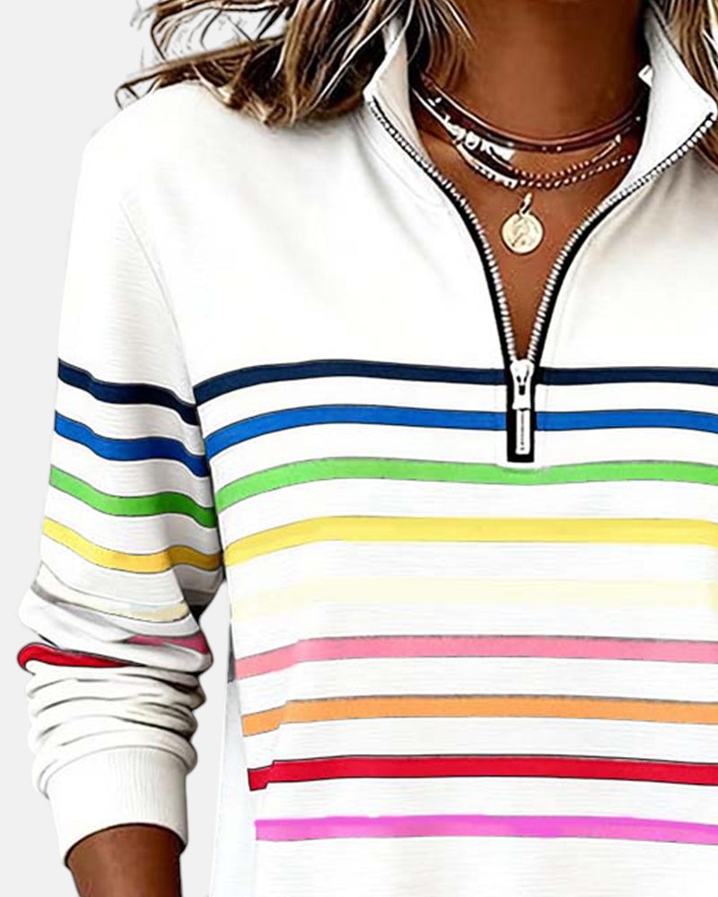 Wren | Sudadera clásica de algodón con cremallera para la comodidad de cada día