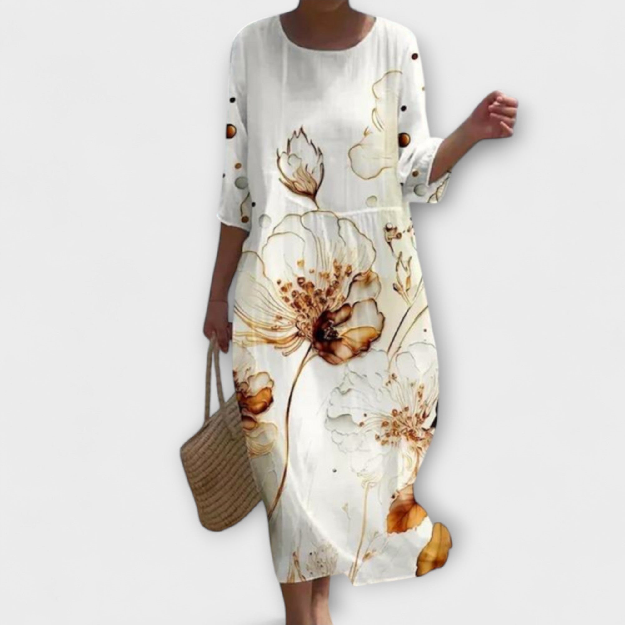 Shae™ | Elegante Vestido Largo Floral para Mujer