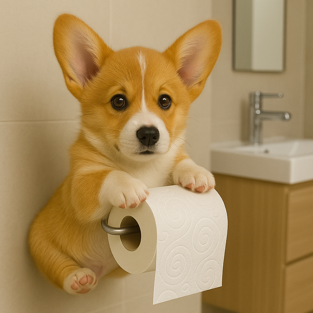 Bruno - Portarrollos WC🐾