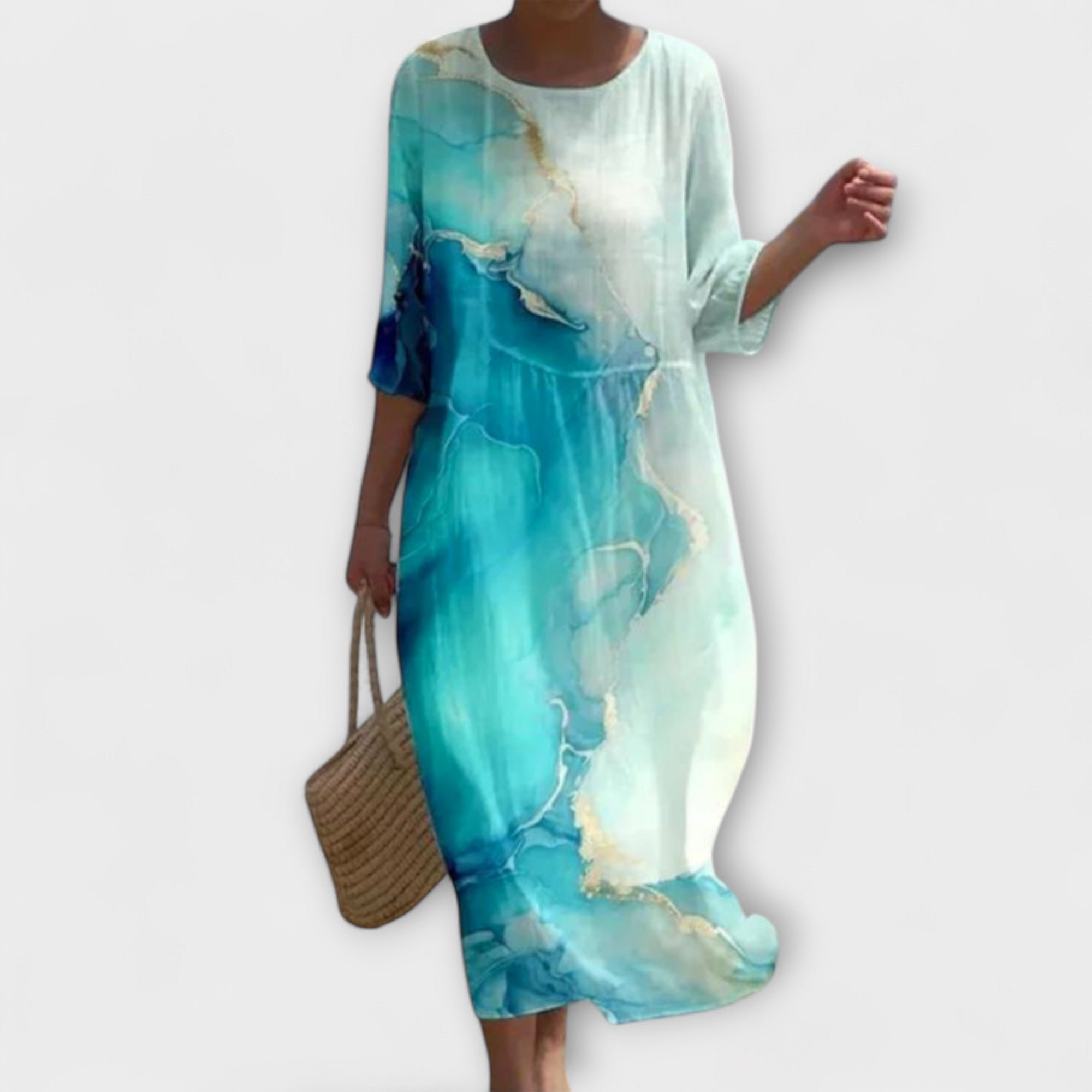 Shae™ | Elegante Vestido Largo Floral para Mujer