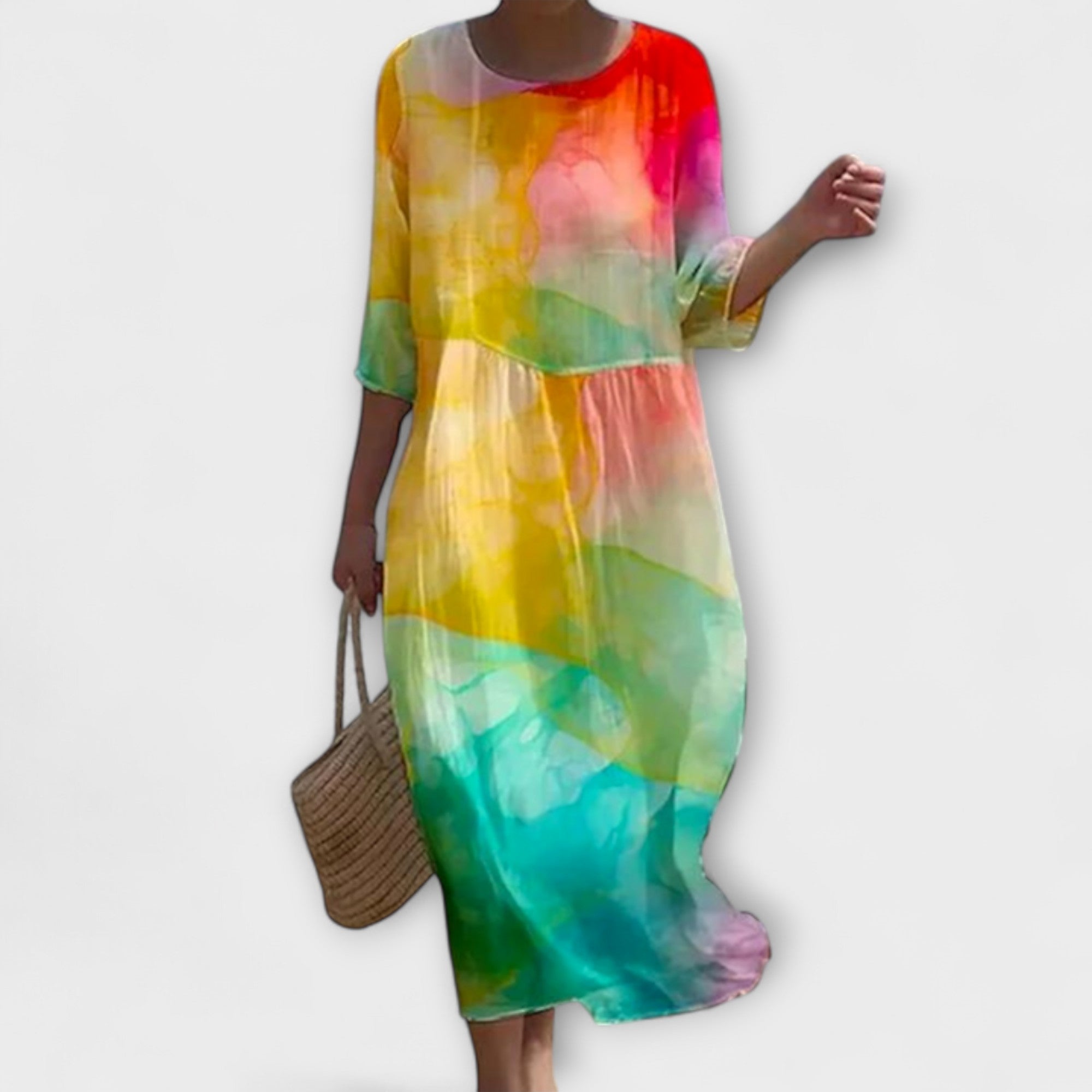 Shae™ | Elegante Vestido Largo Floral para Mujer