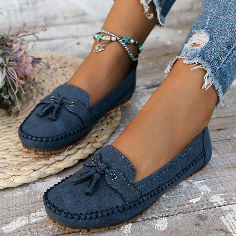 Comodidad Costera – Mocasines sin Cordones