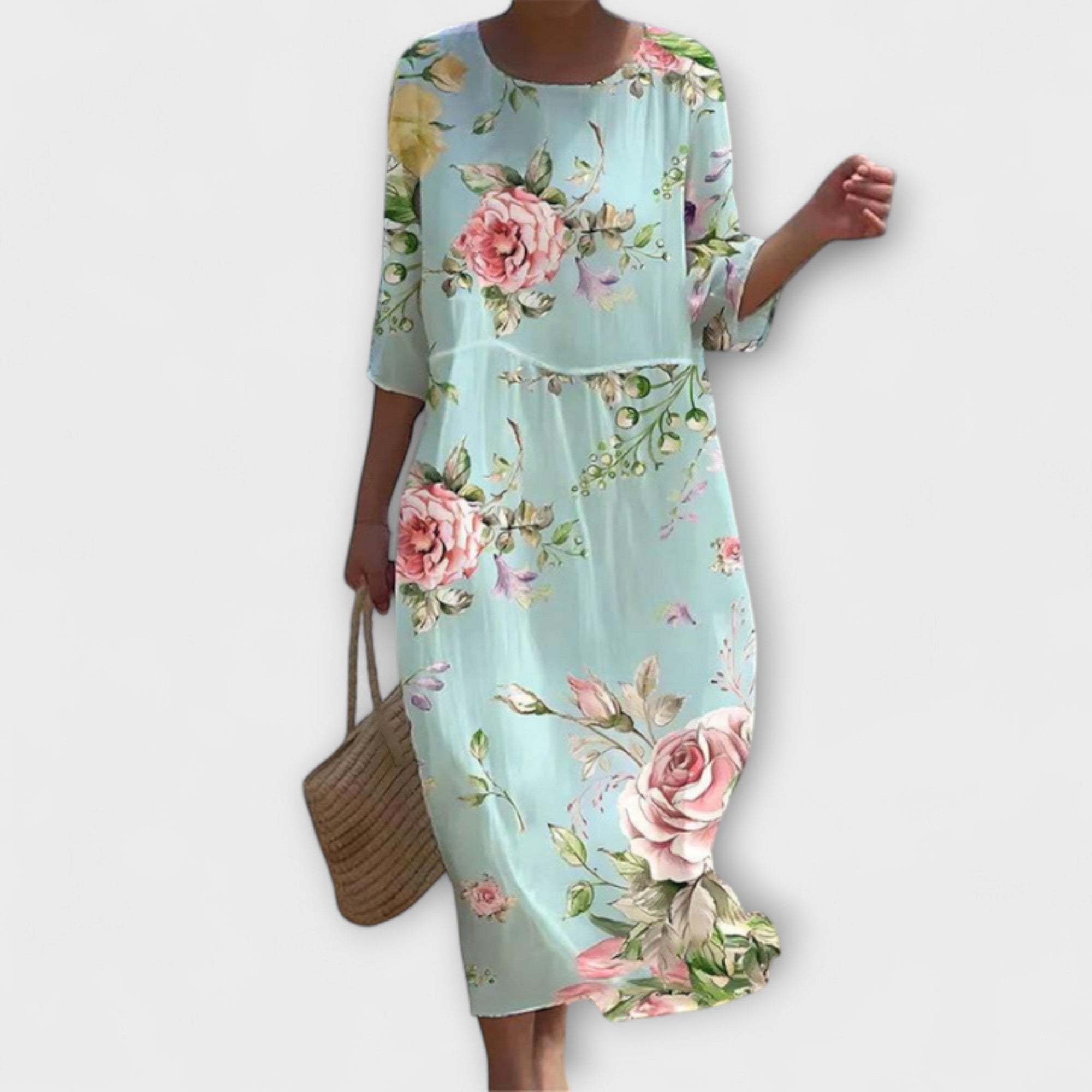 Shae™ | Elegante Vestido Largo Floral para Mujer