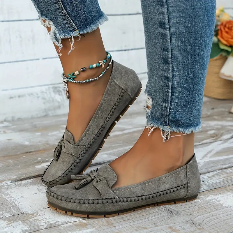 Comodidad Costera – Mocasines sin Cordones