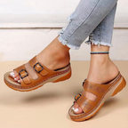 Sandalias ortopédicas Lovas para espolones calcáneos, pies anchos y osteoartritis.