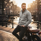 Jens | Sudadera polar informal para hombre