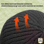 Fjordwarm – Scandinavische wintermuts met oorbescherming (unisex, one size fits all)