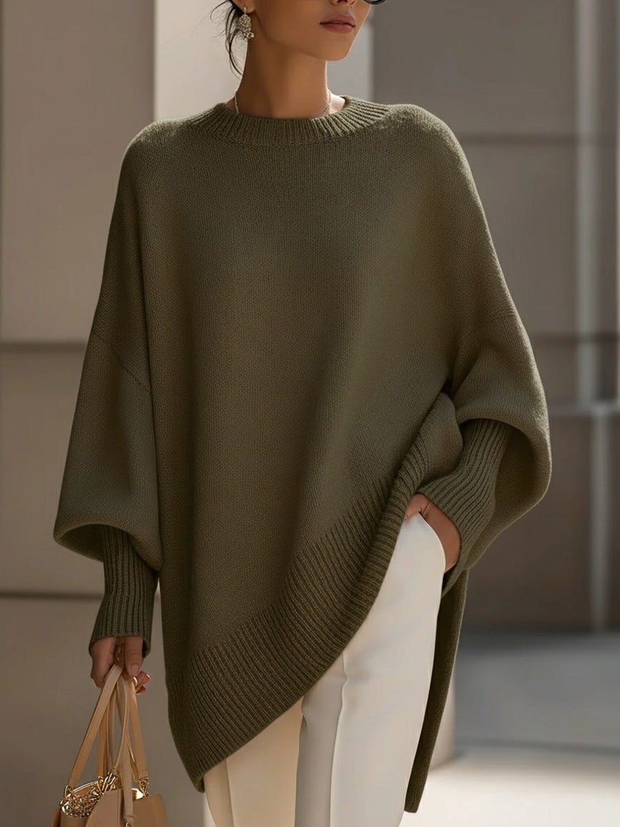 Mandy – Moeiteloze Elegantie Oversized Trui