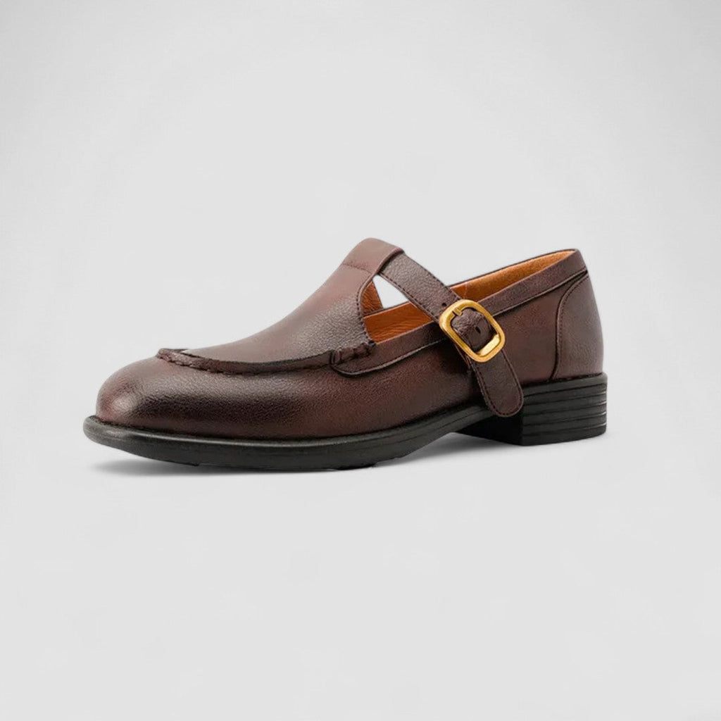 Zhelynne | Zapatos Mary Jane de punta cuadrada ortopédicos