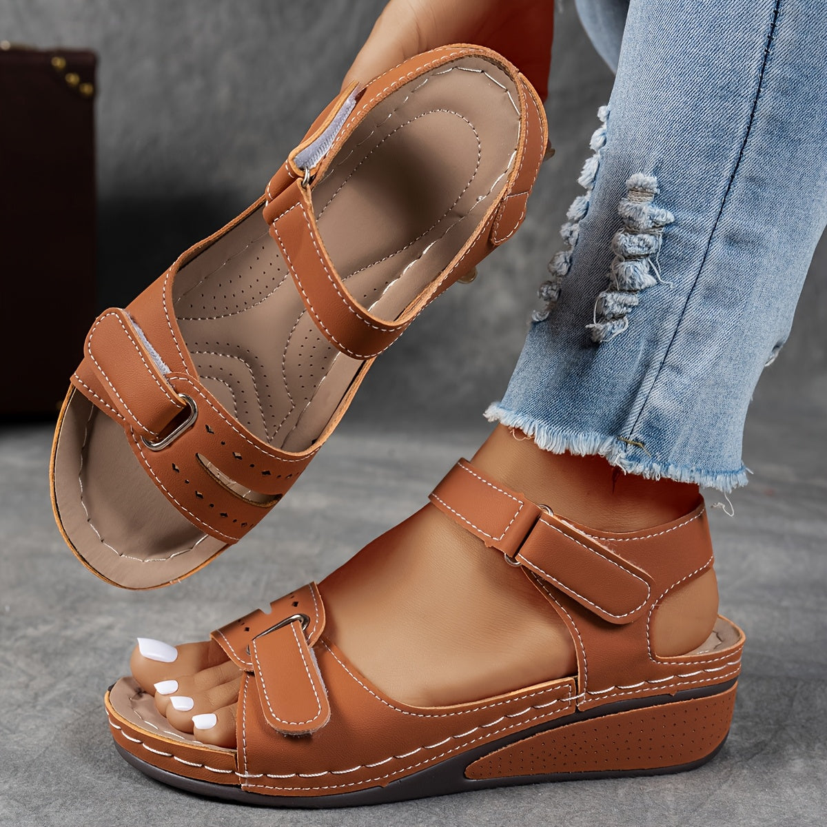Laura | Sandalias Elegantes para Pies Sensibles