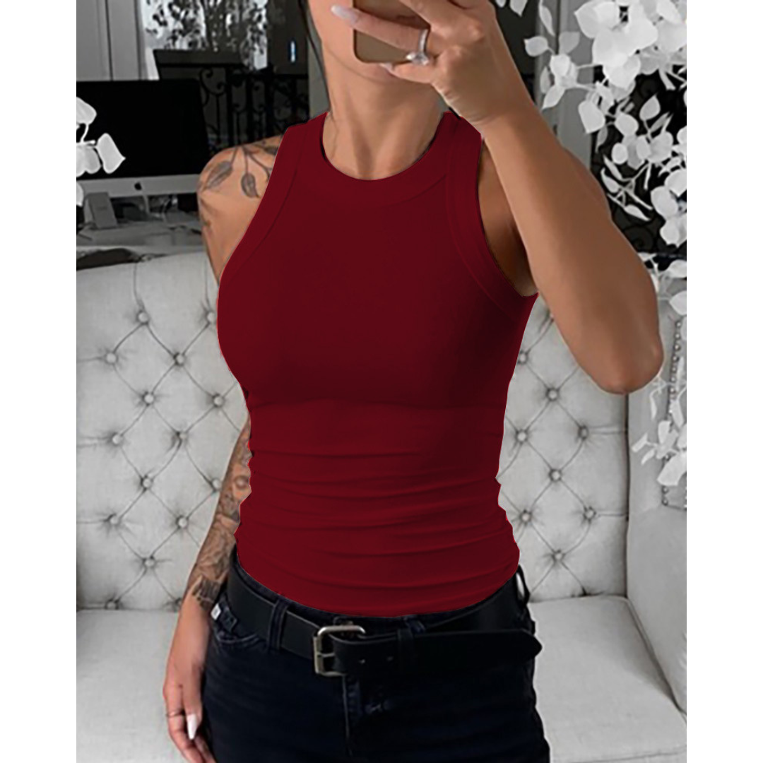 SLOANIE™ | Jersey informal sin mangas para diario