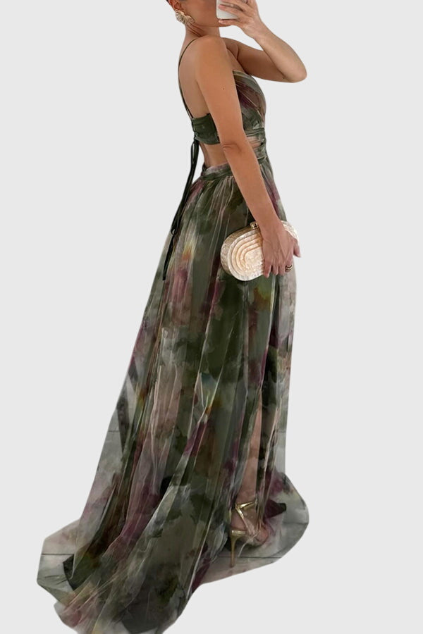 Giselle™ | Vestido maxi floral para mujer