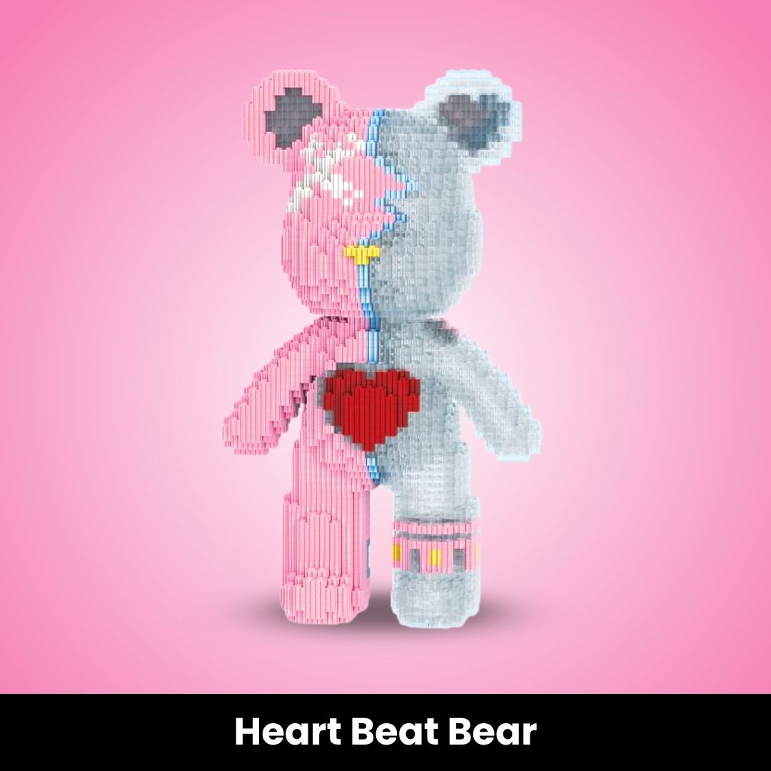 BearBricks™ Construye tu propio Mini Oso (más de 3000 bloques)