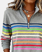 Wren | Sudadera clásica de algodón con cremallera para la comodidad de cada día