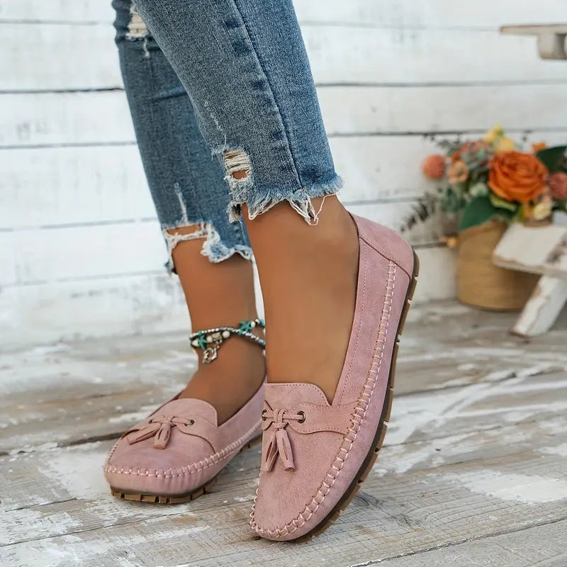 Comodidad Costera – Mocasines sin Cordones