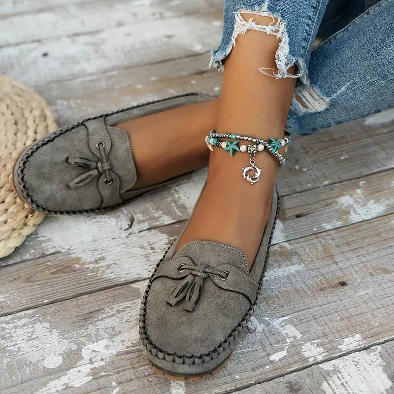 Comodidad Costera – Mocasines sin Cordones