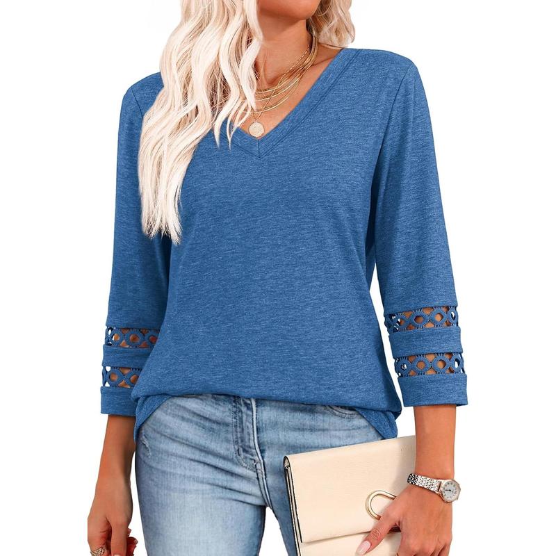 Styli™ | Top de Verano Informal y Elegante con Cuello en V para Mujer
