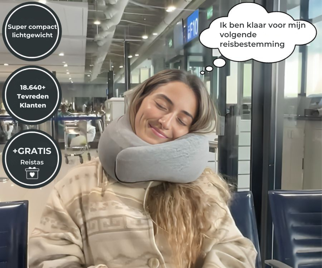 Almohada de viaje ergonómica DreamLine®