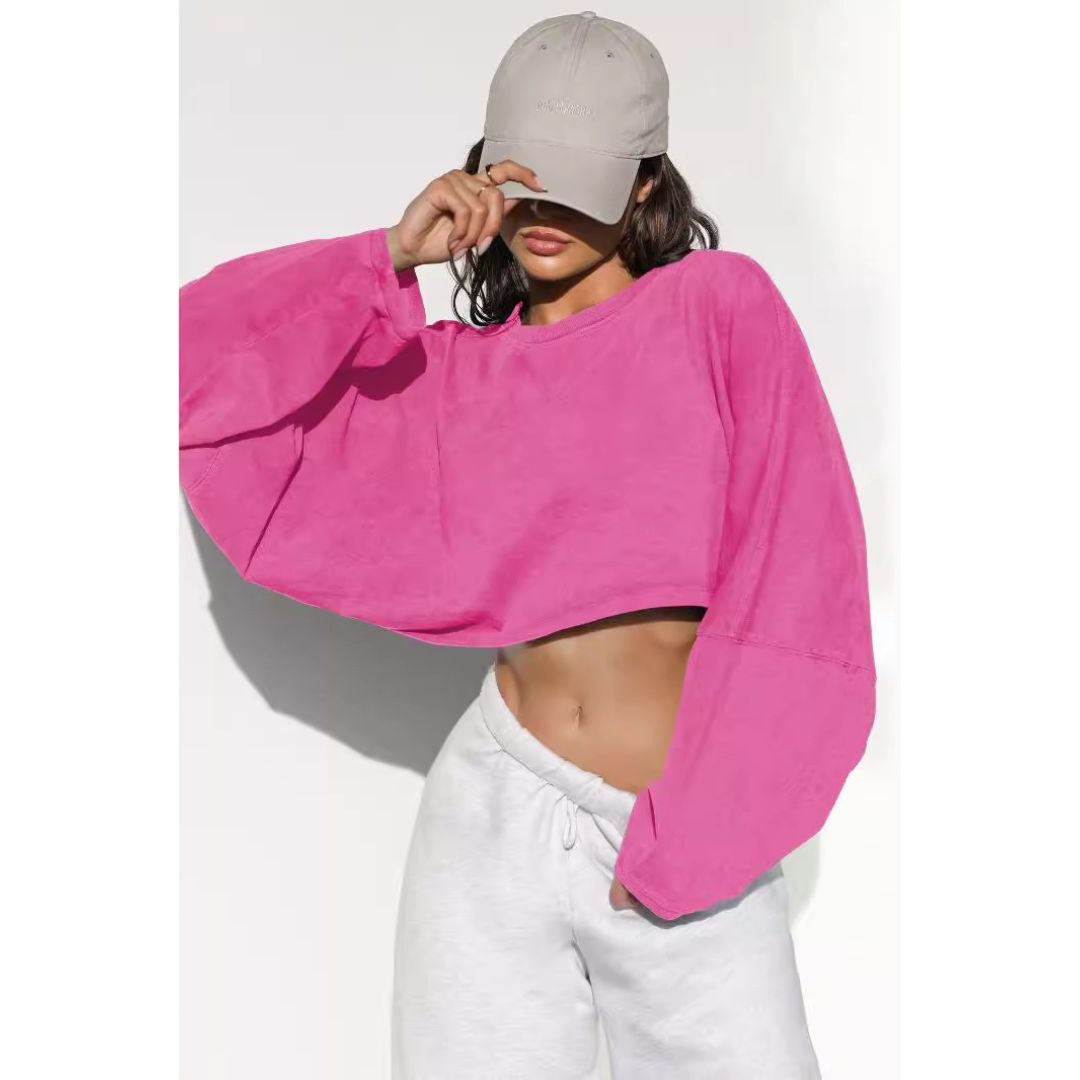 SKYE™ | Sudadera informal corta de mujer