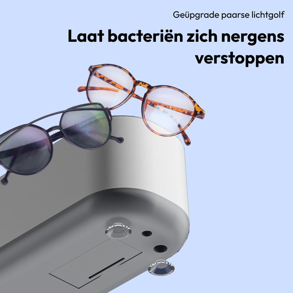 Limpiador de gafas CleanPulse | 50% DE DESCUENTO
