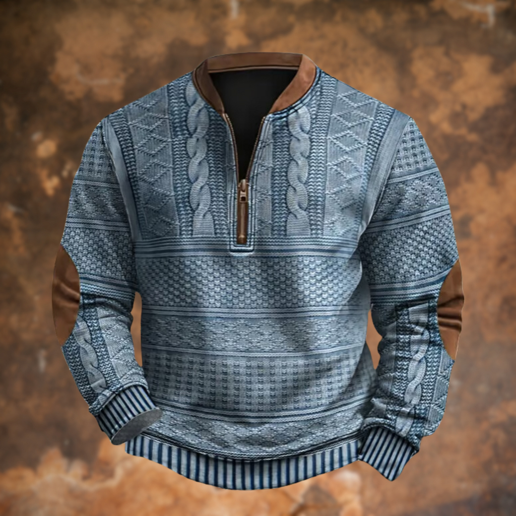 Anton | Jersey de punto con cremallera