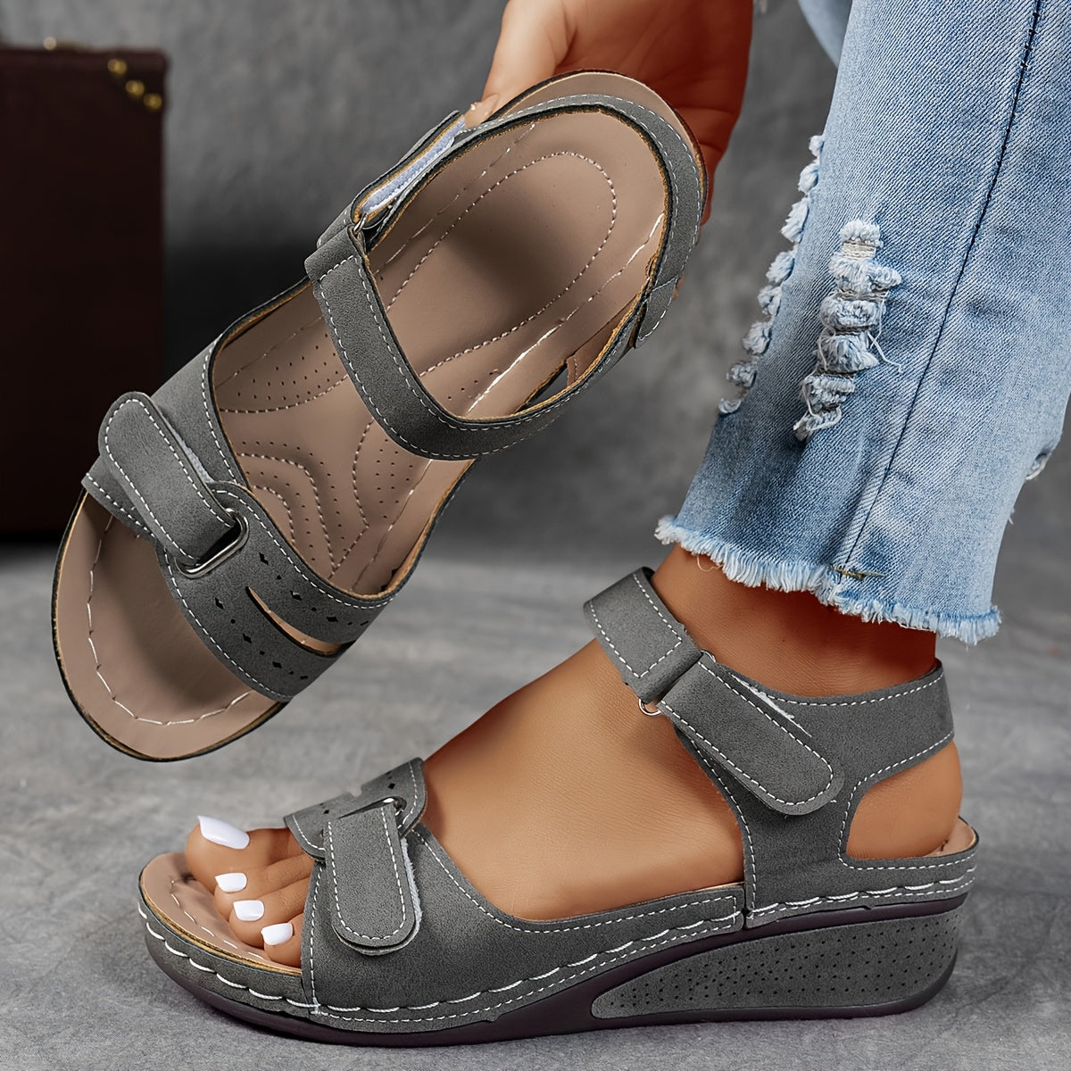 Laura | Sandalias Elegantes para Pies Sensibles