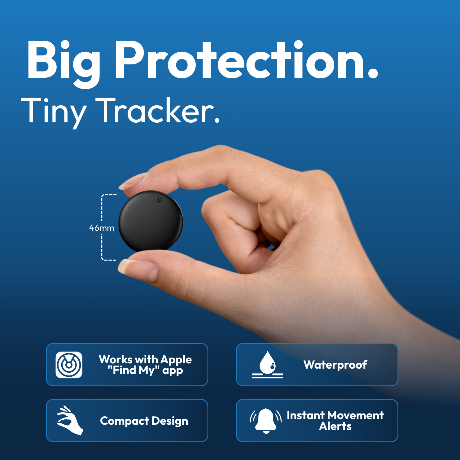 TrackWise™ GPS inteligente – Encuentra cualquier cosa. Siempre.