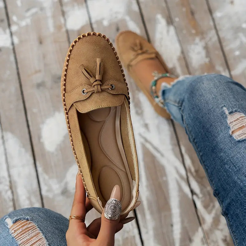 Comodidad Costera – Mocasines sin Cordones