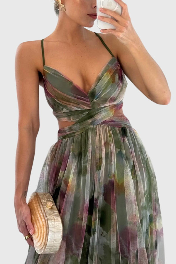 Giselle™ | Vestido maxi floral para mujer