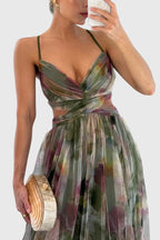 Giselle™ | Vestido maxi floral para mujer