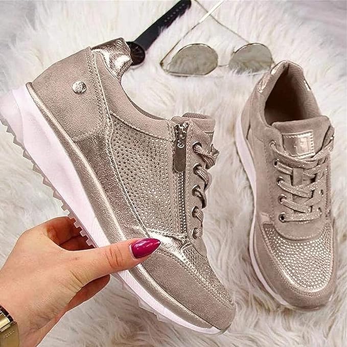 Ginette | Zapatillas Ortopédicas con Cremallera