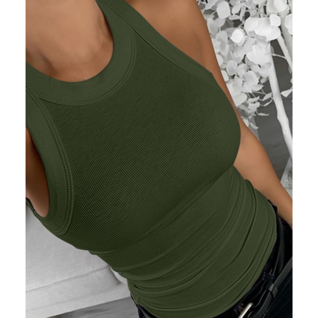 SLOANIE™ | Jersey informal sin mangas para diario