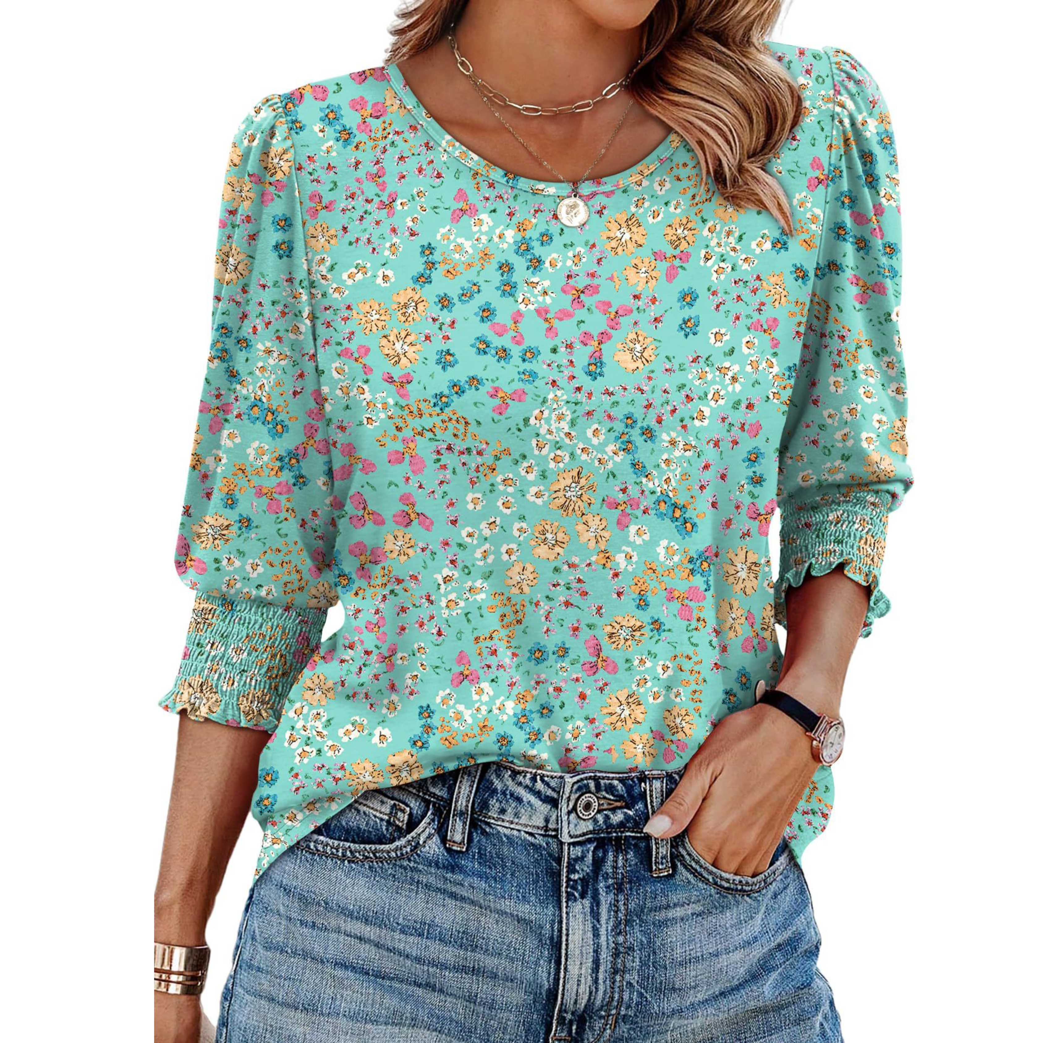 Heleia™| Top Elegante Casual Fruncido para Mujer