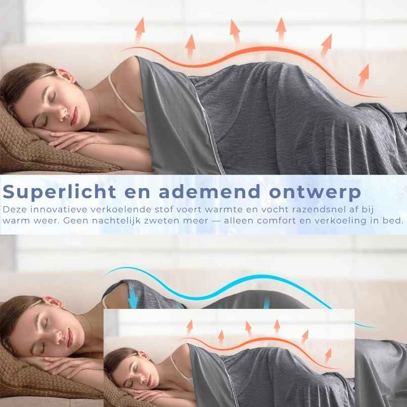 BreezeBlanket - Cool Luxury for Every Summer Night