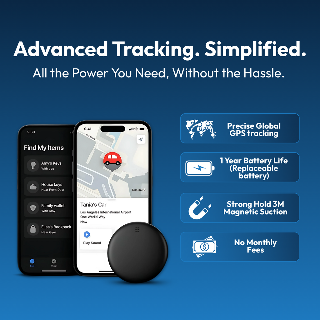 TrackWise™ GPS inteligente – Encuentra cualquier cosa. Siempre.