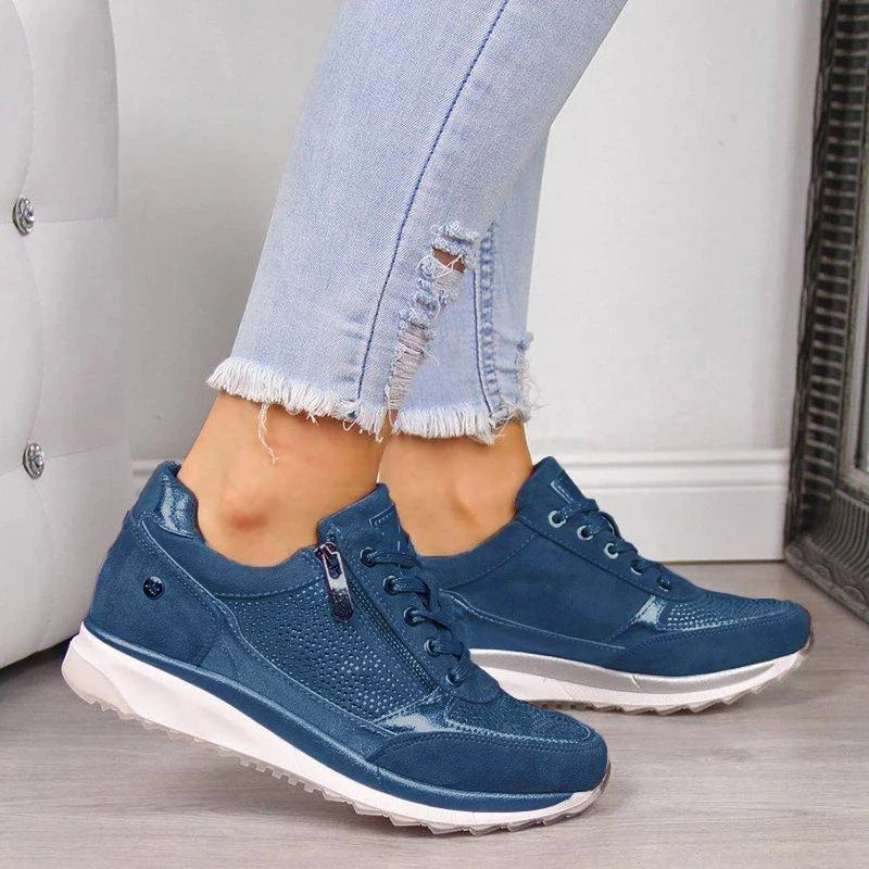 Ginette | Zapatillas Ortopédicas con Cremallera