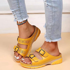 Sandalias ortopédicas Lovas para espolones calcáneos, pies anchos y osteoartritis.