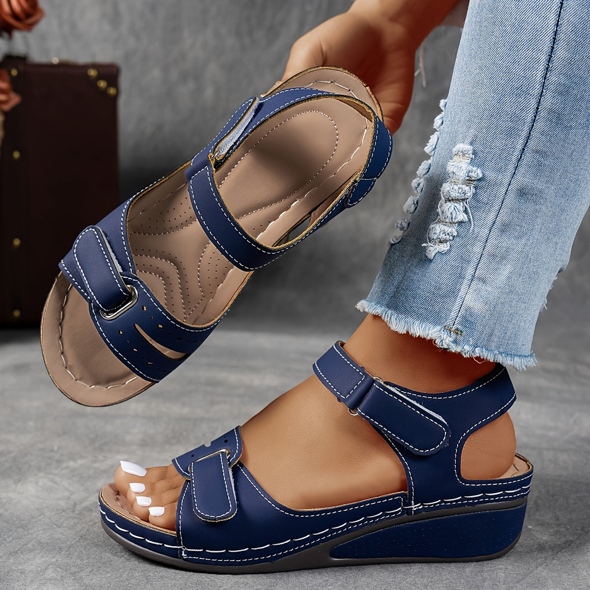 Laura | Sandalias Elegantes para Pies Sensibles