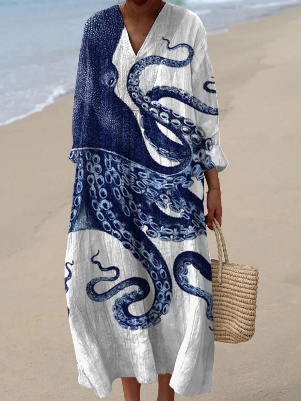 Alina | Vestido Estampado de Verano