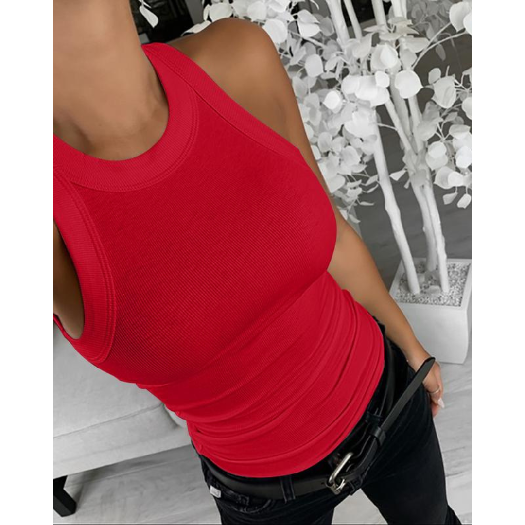 SLOANIE™ | Jersey informal sin mangas para diario