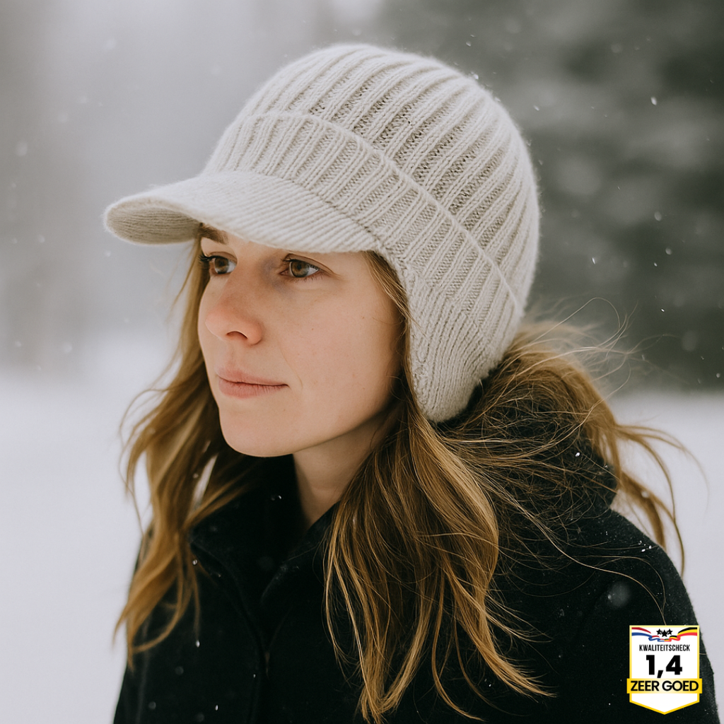 Fjordwarm – Scandinavische wintermuts met oorbescherming (unisex, one size fits all)