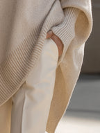 Mandy – Moeiteloze Elegantie Oversized Trui